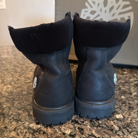 Timberland Black leather Boots 9 - Picture 3 of 16